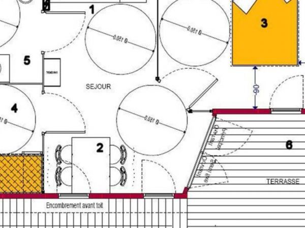 Plan du chalet