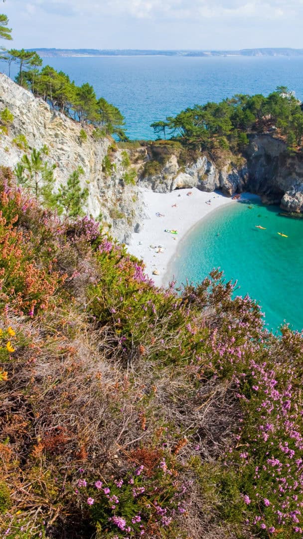crozon peninsula, virgin island, near gr 34, south of morgat, finistère, bretagne