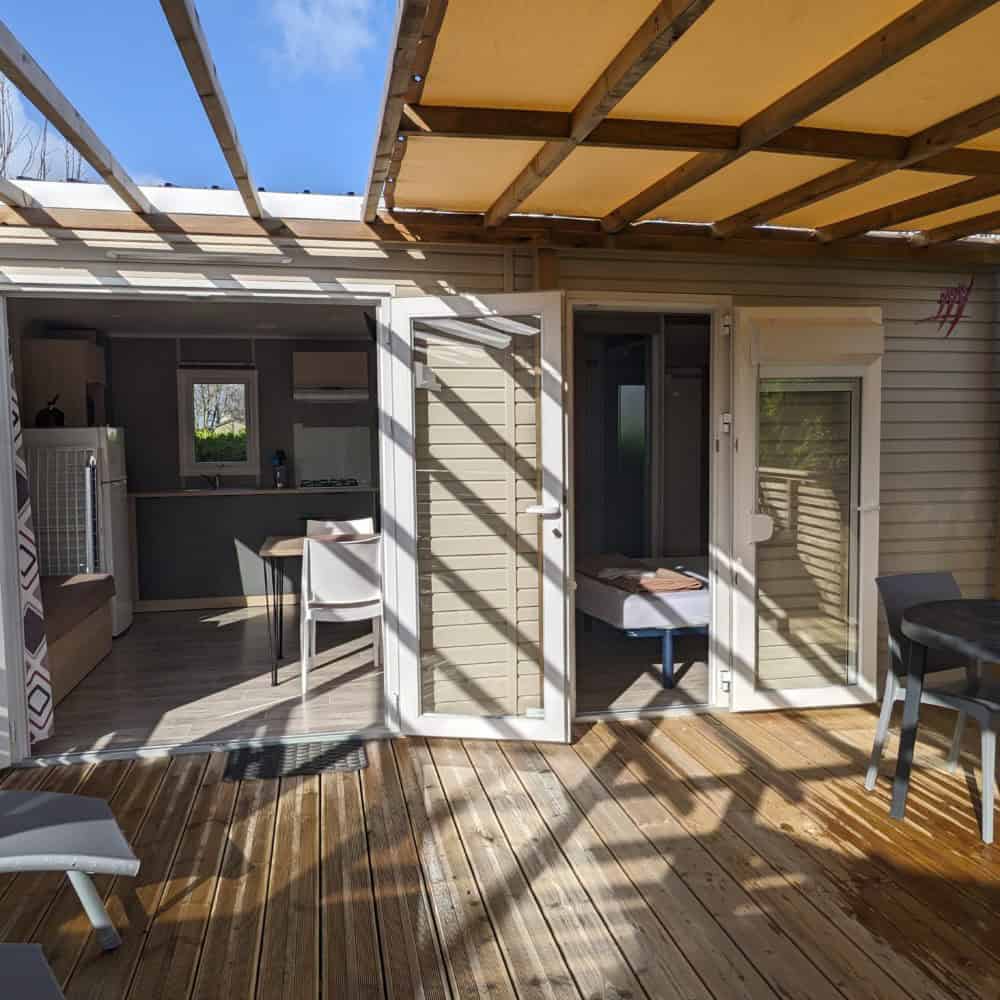 camping de keralouet lesconil chalet duo confort
