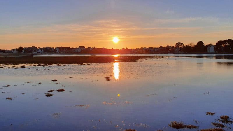 coucher de soleil le ster camping de keralouet