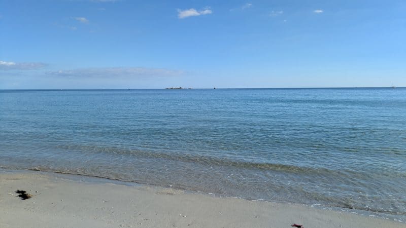plage des sables blancs proch keralouet