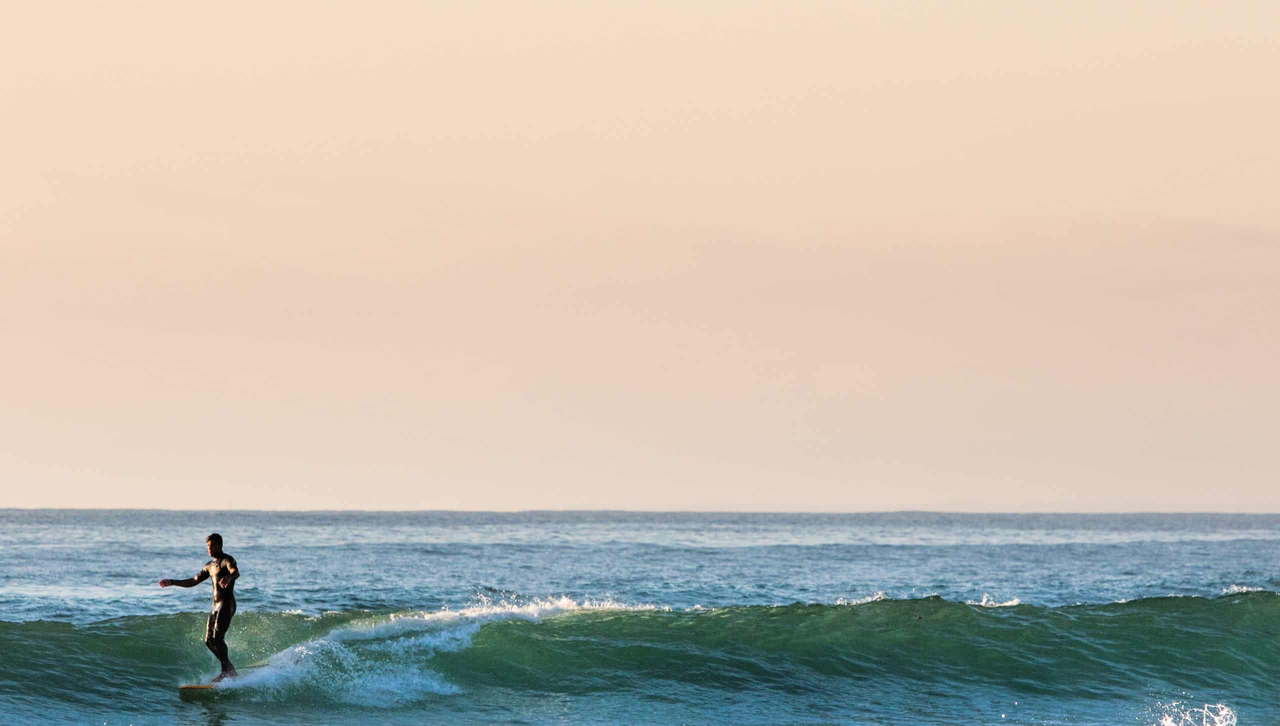 surf à la torche, bretagne